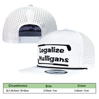 Funny Golf Hats,Funny Golf Gifts for Men,Golf Rope Hat for Men - color: 11.white-1