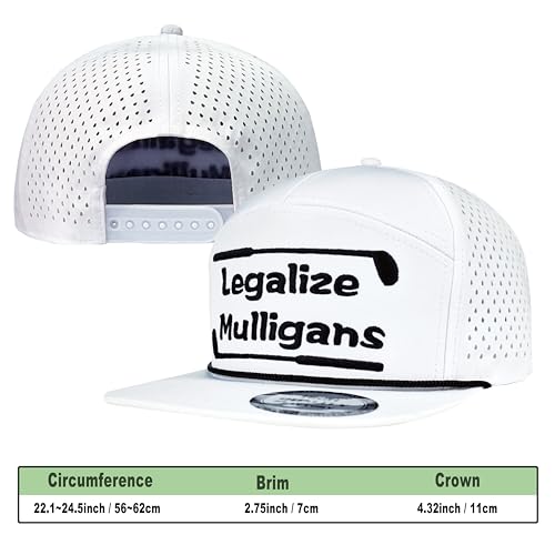 Funny Golf Hats,Funny Golf Gifts for Men,Golf Rope Hat for Men - color: 11.white-1