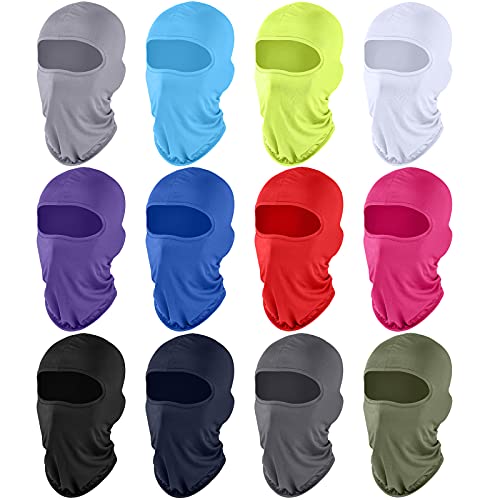 Geyoga 12 Pcs Ski Mask Balaclava Full - color: Classic Color