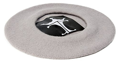 TOP HEADWEAR Wool Blend French Bohemian Beret - color: Grey