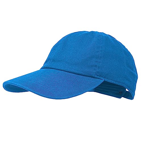 Glory Max 100% Cotton Baseball Cap Classic Plain Low Profile Golf Dad Hat Buckle Adjustable - color: Sky Blue