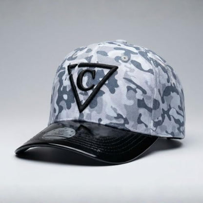 Capiche [99+ Variations] Special Series Snapback Cap - One Size Unisex Men - color: [Camo] Grey Camo Cu