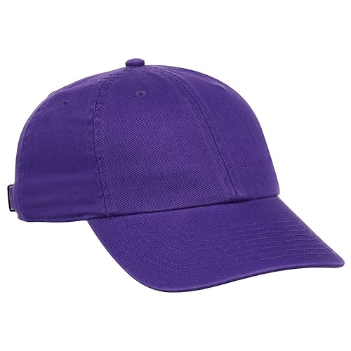 Lids Blank Baseline Dad Adjustable Strapback Hat - color: Purple