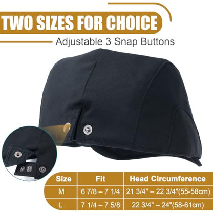 Newsboy Cap for Men Adjustable Flat Ivy Cabbie Gatsby Cap Driving Hunting Hat - color: B-green, size: Large