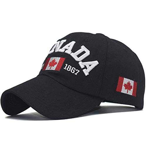 Canada Dad Hat Maple Leaf Flag Cap Embroidered Unisex