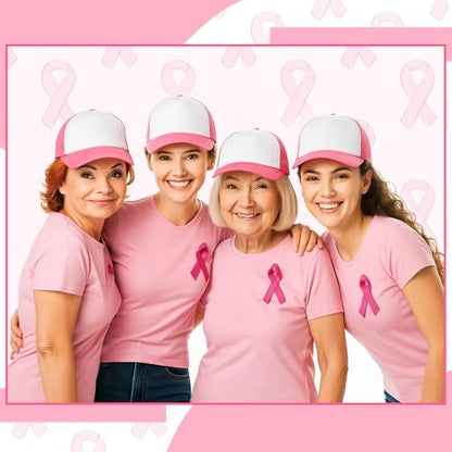 Hercicy 40 Pack Blank Trucker Hat Bulk - color: Rose Red