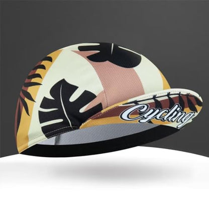 Cycling Cap for Man and Woman Cycling Hat Under Helmet-Polyester Breathable Sweat Absorbent - color: Flo-2
