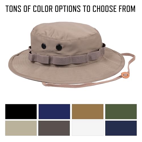 Boonie Hat - color: Khaki, size: 7 3/4