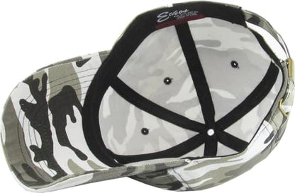 KBETHOS Classic Unisex Cotton Adjustable Low Crown Baseball Cap – Plain Dad Hat - color: Citi Camo