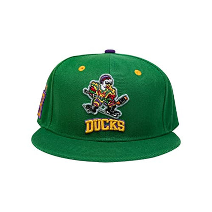 D-5 Mighty Ducks #96 Conway #99 Banks Baseball Cap - color: #99 Green