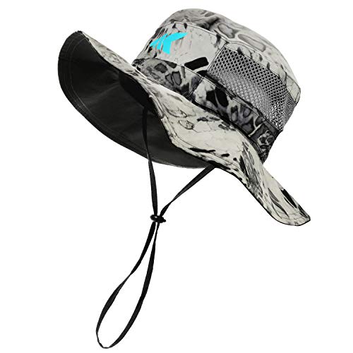 KastKing Sol Armis UPF 50 Boonie Hat for Sun Protection,Men Women - color: Silver Mist