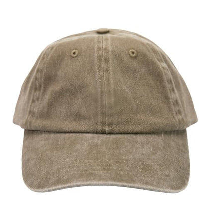 Dad Hat Baseball Cap Unisex Outdoor Unstructured Washed Soft Cotton Mountain Hat - color: Blank,olive
