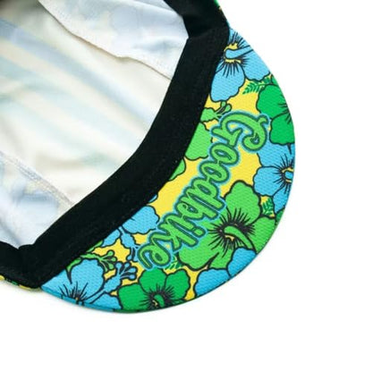 Cycling Cap for Man and Woman Cycling Hat Under Helmet-Polyester Breathable Sweat Absorbent - color: Flo-5
