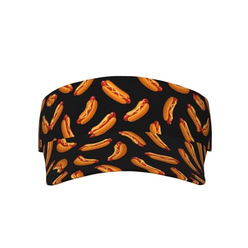 Visors for Women Men, Adjustable Sports Sun Visor Hats Outdoor Tennis Golf Running - color: V-011#