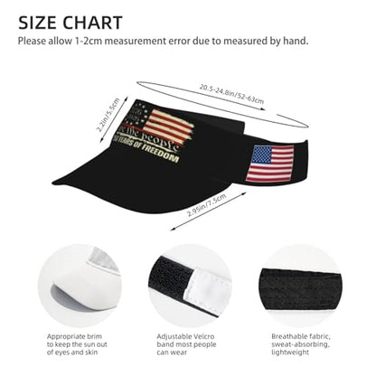 United States 250th Anniversary Hat USA Est 1776 America Patriotic Visor Cap Adjustable Sun Hat for Women Men Sports Beach - color: Black20