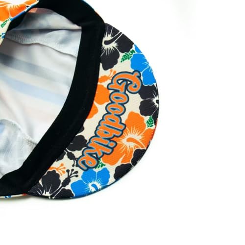 Cycling Cap for Man and Woman Cycling Hat Under Helmet-Polyester Breathable Sweat Absorbent - color: Flo-9