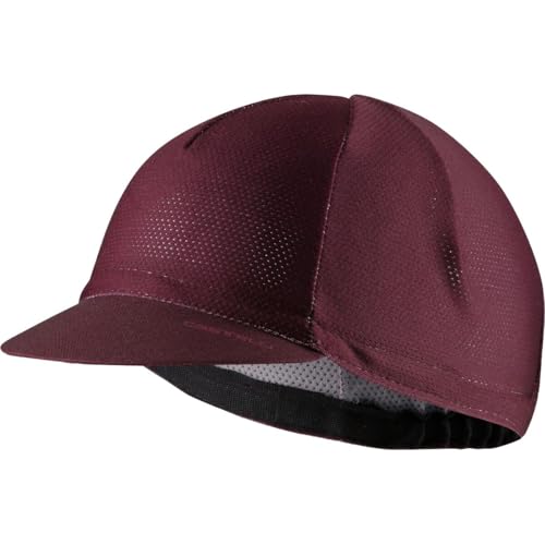 CASTELLI Unisex Espresso 2 Cap - color: Deep Bordeaux