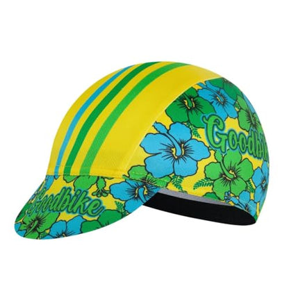 Cycling Cap for Man and Woman Cycling Hat Under Helmet-Polyester Breathable Sweat Absorbent - color: Flo-5