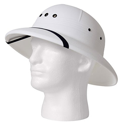 Rothco Pith Helmet - Safari-Style Hat for Sun Protection for Outdoor Adventures - color: White