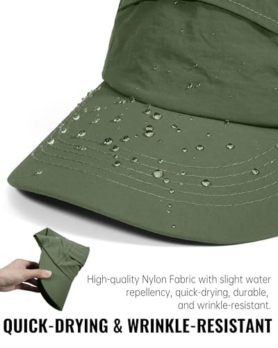 Croogo 5 Panel Running Hat Quick Dry Baseball Cap Sun UV Sports Outdoor Cap - color: Gd50-blue