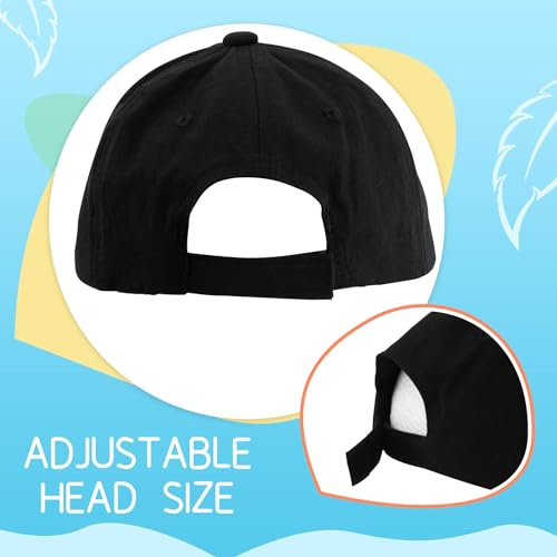 BAVST Boy Baseball Cap for Baby Toddler Girls Summer Cap Sun Protection Dinosaur Kids Trucker Hats for 1-3Years Old - color: Z-black+pink