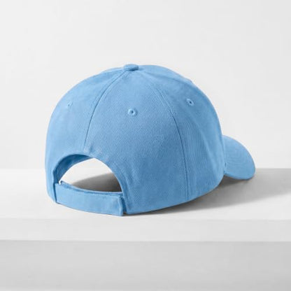 2-Pack Classic Structured Baseball Cap Adjustable Snapback Ball Caps - color: Sky