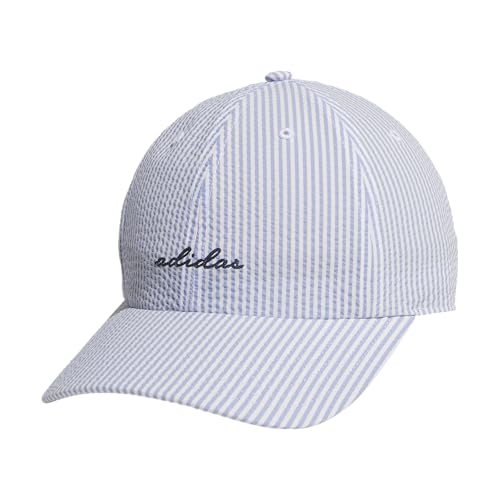 adidas Womens Saturday Cap Casual - Black - color: Ash Blue/Collegiate Navy/Seersucker