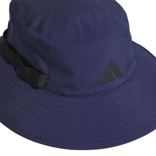 adidas Men's Victory Bucket Hat Boonie - color: Dark Blue/Black/5, size: Small-Medium
