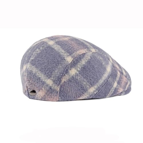 Idopy Men`s Classic Adjustable Ivy Irish Newsboy Golf Cap Hat - color: 451 Purple