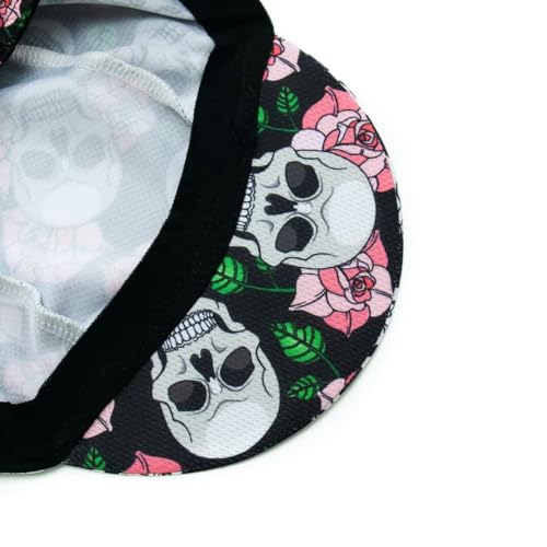 Cycling Cap for Man and Woman Cycling Hat Under Helmet-Polyester Breathable Sweat Absorbent - color: Flo-1