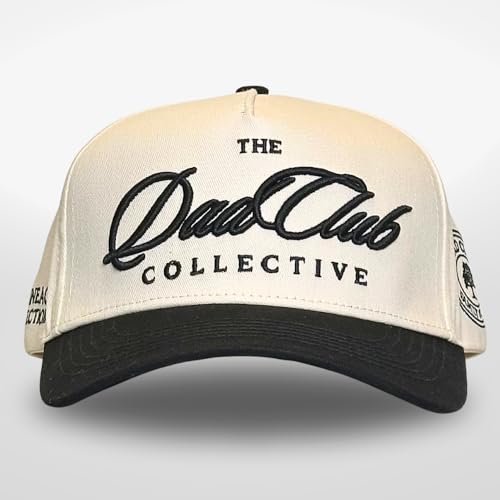 Vintage Mom & Dad Trucker Hats | Men & Women | Kids Grandpa Boy Mom Girl Dad Hats | Country Western | Cotton | Snapback - color: Dad Club | Black