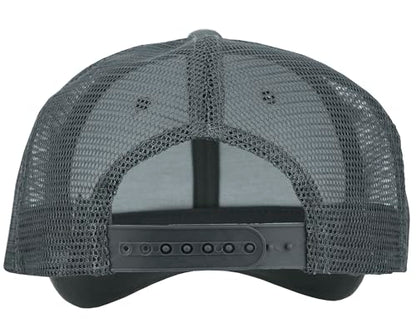 Gelante Mesh Trucker Hat Baseball Cap Structured Front Panel Wholesale LOT 12 Pack - color: Dark Gray