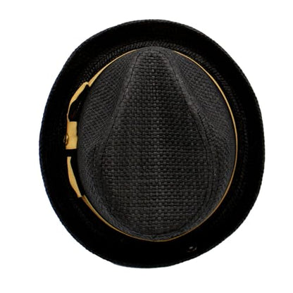 Peter Grimm Depp Fedora Hat - color: Bow Tie Black, size: Small-Medium