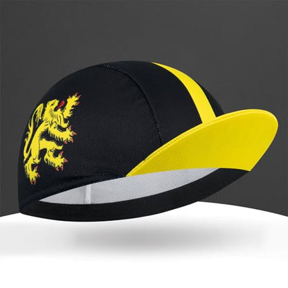 Cycling Cap for Man and Woman-Cycling Hat Under Helmet-Polyester Breathable Sweat Absorbent - color: Acou23