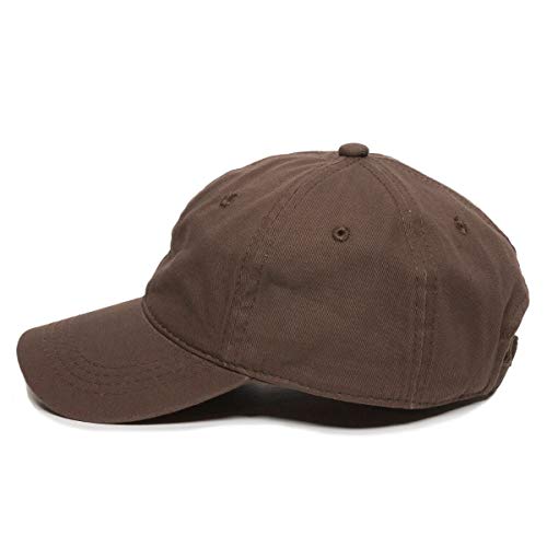 Pigeon Baseball Cap Embroidered Cotton Adjustable Dad Hat - color: Brown