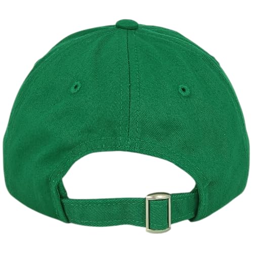 E BY ELIDAN NY Dad Hat, New York EST.1625 Cotton Baseball Cap Women & Men - color: Kelly Green