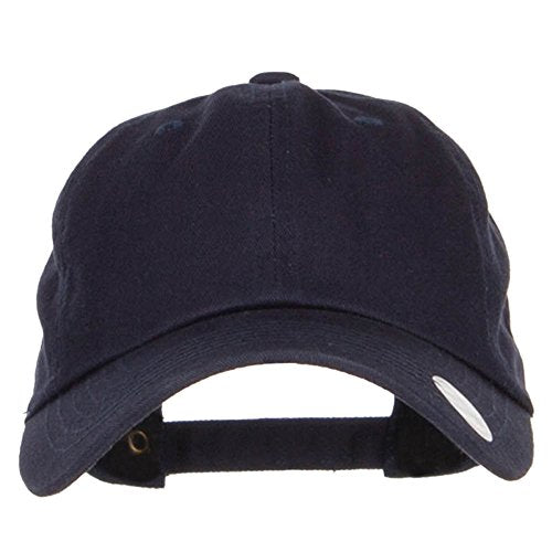 Nissi Unstructured Cotton Twill Washed Cap - color: Navy