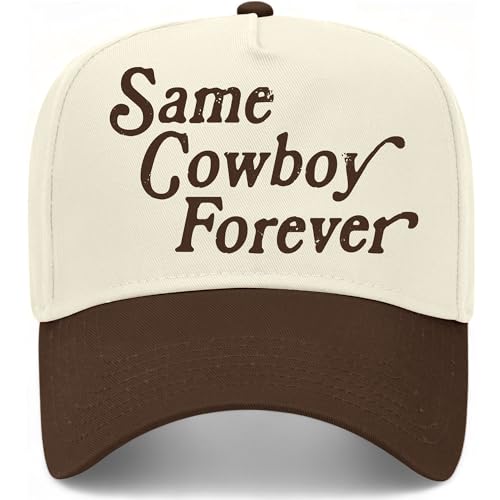 Same Cowboy Forever Hat - color: Brown/Natural