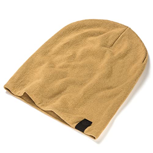 Revony Chemo Beanie Cap - Soft and Skin Friendly - 100% Cotton - color: Sand