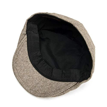Toddler Wool Tweed Newsboy Cap - color: Style5, size: 4-5T