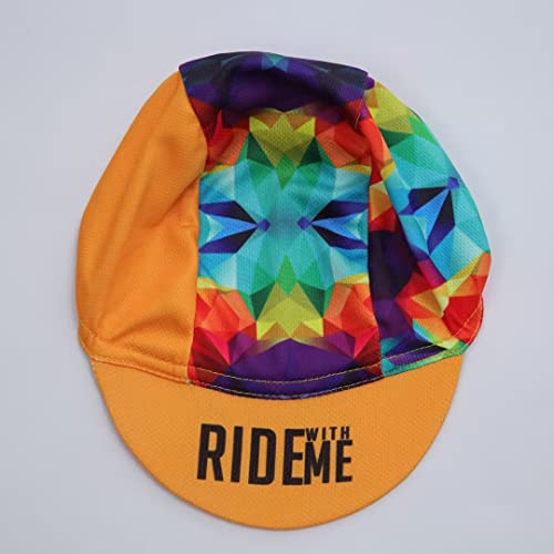 Man's Cycling Cap - Polyester Road Cycling Hat-Under Helmet - Cycling Helmet Liner Breathable&Sweat Uptake - color: Da24