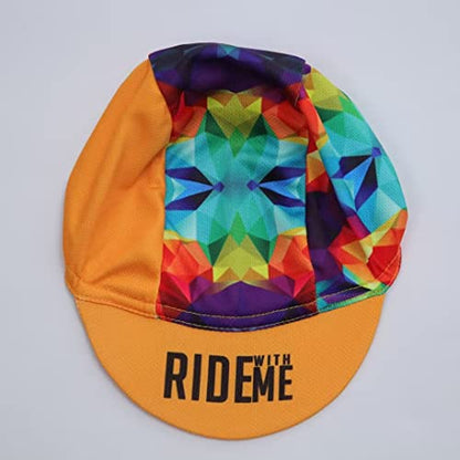 Man's Cycling Cap - Polyester Road Cycling Hat-Under Helmet - Cycling Helmet Liner Breathable&Sweat Uptake - color: Da24