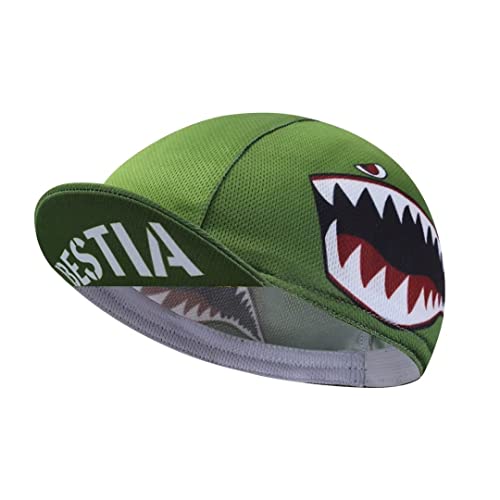 Funny Cycling Cap - Polyester Skull Cycling Hat-Under Helmet -Cartoon Cycling Helmet Liner Breathable&Sweat Uptake - color: D6