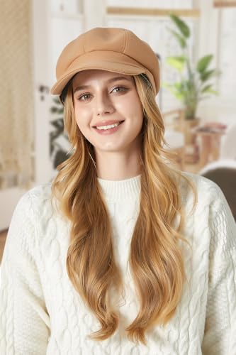 Sumolux Women Beret Newsboy Hat French Cap Classic Winter - color: Camel