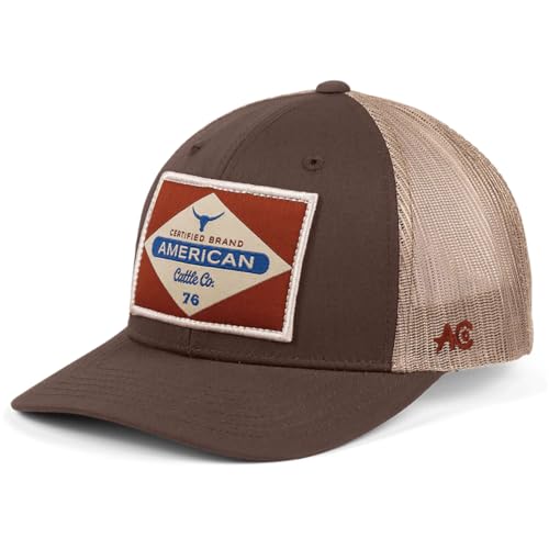 Billboard Adjustable Snapback Western Hat - color: Dark Chocolate/Brown