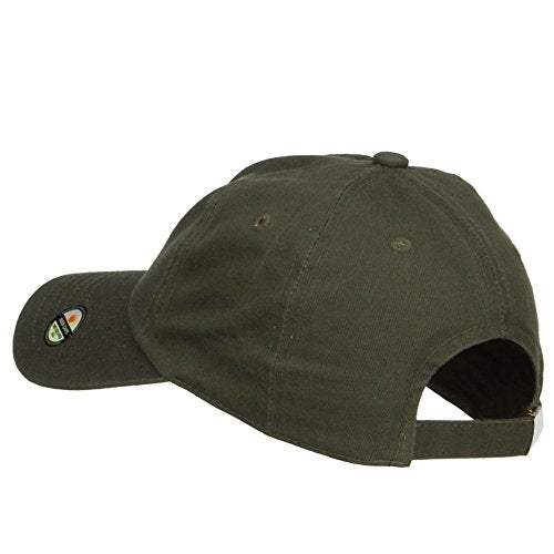 Nissi Unstructured Cotton Twill Washed Cap - color: Olive