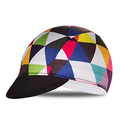 Weimostar Polyester Men Cycling Bike Bicycle Cap MTB Hat Sweat Wicking - color: Multicoloured