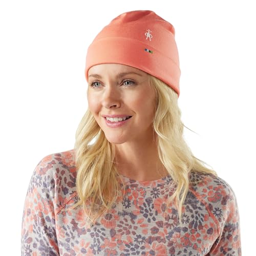 SmartWool Unisex Adult Thermal Merino Reversible Cuffed Beanie - color: Coral Reef