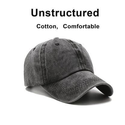 NPJY Baseball Cap Golf Dad Hat Adjustable Original Classic Low Profile Hat - color: Green(washed)