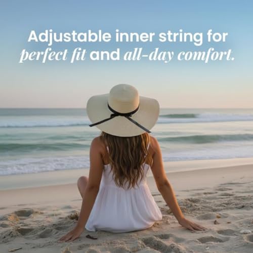 Women's Floppy Sun Hat Wide Brim Beach Vacation Fashion Hat